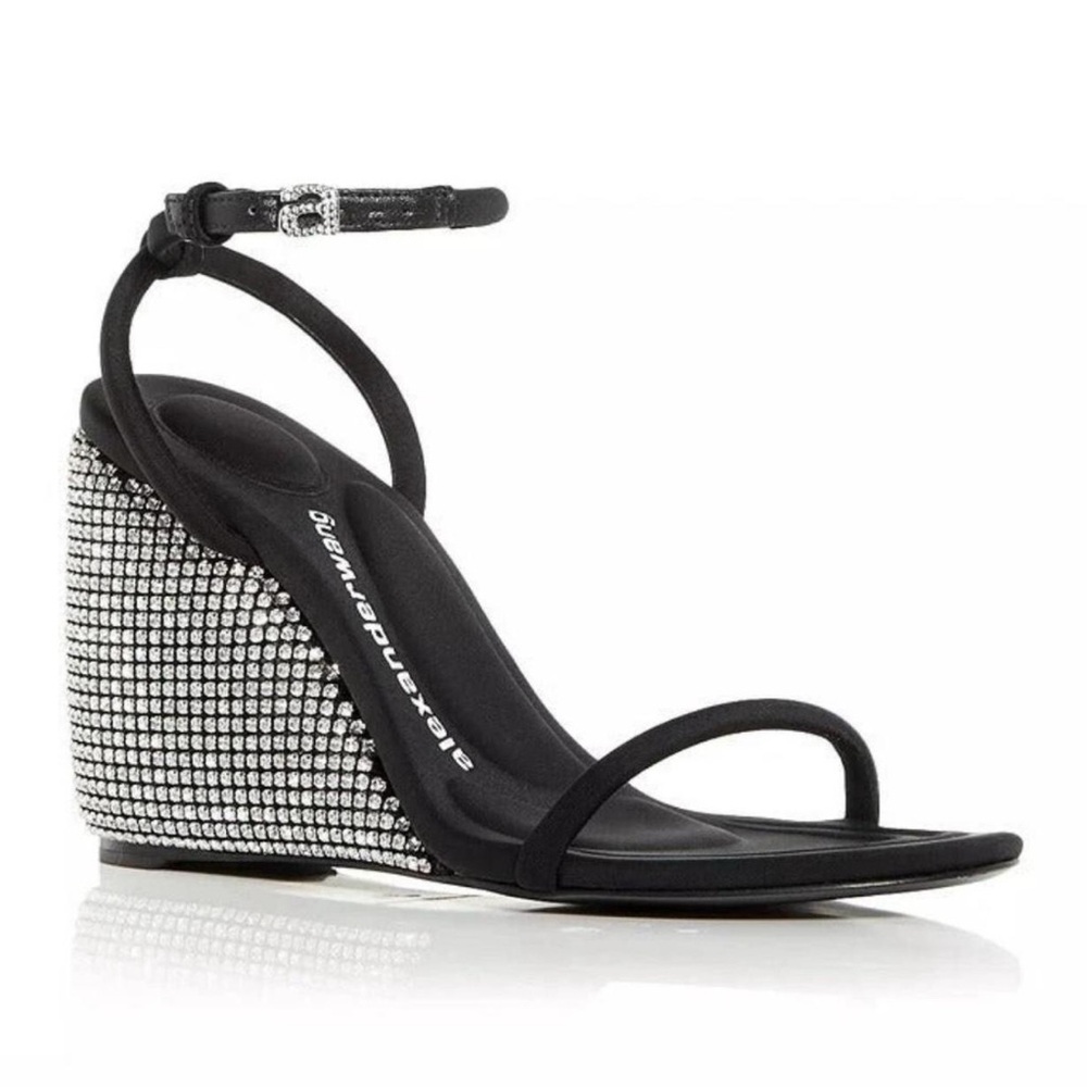 BRAND NEW Alexander Wang Dahlia Wedge Sandal WITH BOX, BAGS, PAPERS